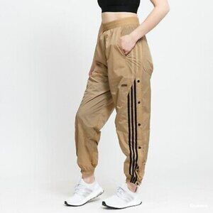 Adidas Track Pants Athletic Gym Leg Run Joggers Brown SIZE SMALL in EUC